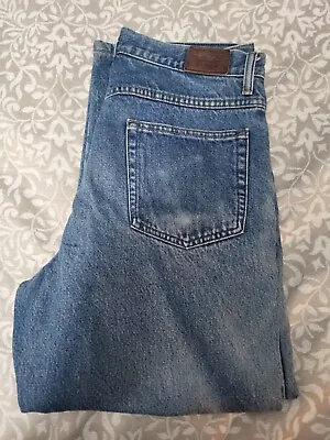 L.L. Bean Men's (33x29)Flannel Lined Jeans Double L • $24.99