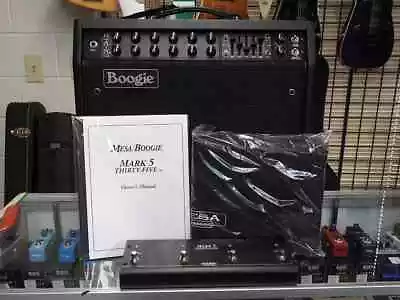 Mesa Boogie Mark V 35 1x12 Combo Black Bronco Black Grille • $2799