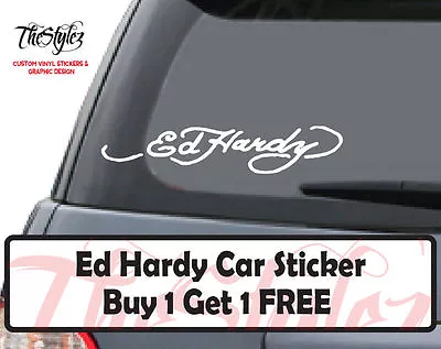 Ed Hardy Custom Vinyl Sticker • $11.09