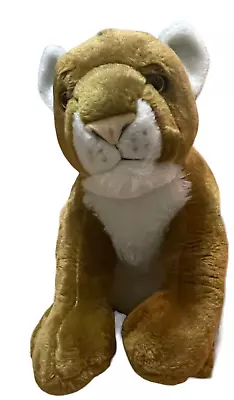 Wild Republic Cougar Mountain Lion Lioness Golden Tan Plush Stuffed Animal 10  • $16.85