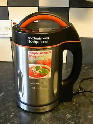 Morphy Richards 48822 1.6L Soup Maker • £7.50