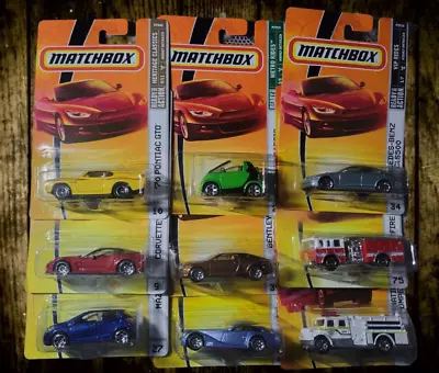 2008  MATCHBOX Cars Favorites Sealed And Unopened. You Pick. • $19.99