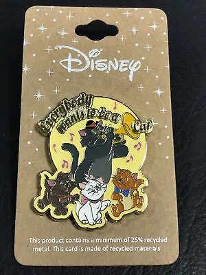 Disney Aristocats Everyone Wants To Be A Cat Marie Berlioz Toulouse Enamel Pin • $18.95