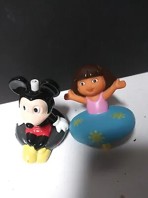 Vintage Disney Mickey Mouse Zebco Fishing Float Plus Dora Float • $14.99