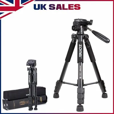 £20.99 • Buy ZOMEI Q111 Professional Portable Travel Camera Tripod For Camcorder DSLR Phone