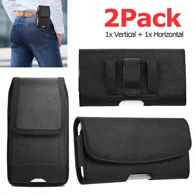 $22.99 • Buy 2Pack Phone Case Belt Clip Holster Vertical + Horizontal For IPhone/ Galaxy S22+