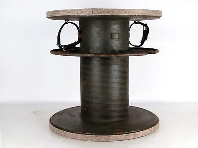 Metal Cable Reel 47 Cm X 47 Cm Cable Drum Portable No. 17 Usable As A Coffee Table • £213.57