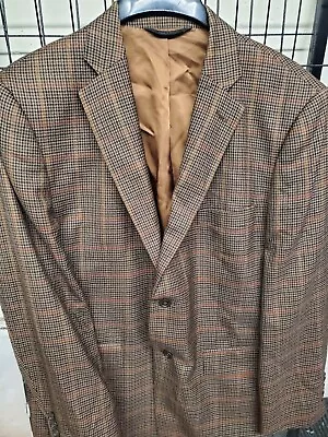 Nordstrom Loro Piana Super 130's Men's Brown Jacket Sport Coat 44R MINT • $124.97