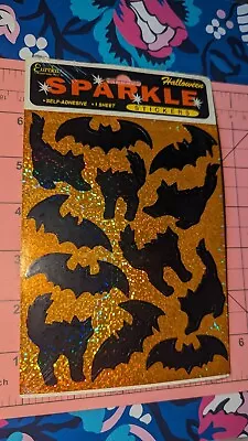 Vintage Eureka Halloween Stickers Sparkle Stickers One Sheet New In Package • $12.50