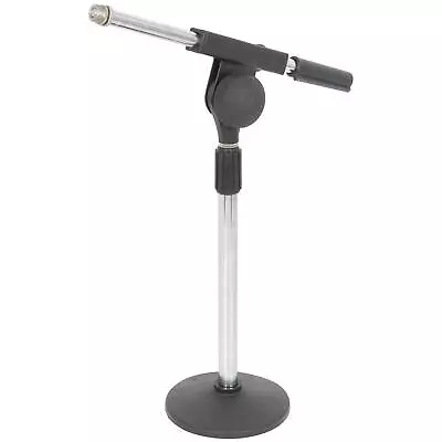 QTX Mini Boom Desktop Microphone Stand With Heavy Base • £17.25