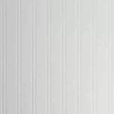 Beadboard Paintable Prepasted Expanded Vinyl Wallpaper White 56.4 Sq. Ft. • $21.56