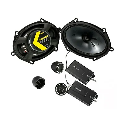 £149.95 • Buy Kicker Audio CS 6  X 8  (160 X 200 Mm) Component Speaker System - 46CSS684