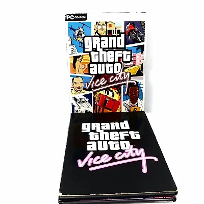 Grand Theft Auto Vice City PC AUS PAL *Install Disc Only* + Map • $23.97