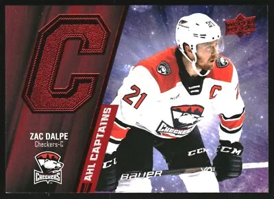 2021-22 Upper Deck AHL Captains Red #L13 Zac Dalpe  • $1.80