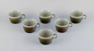 Marianne Westman For Rörstrand.  Maya  Set Of Six Coffee Cups In Stoneware. • $250