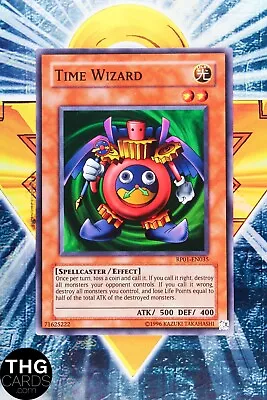 Time Wizard RP01-EN035 Super Rare Yugioh Card 13 • £24.99