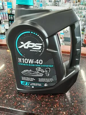 XPS Marine SAE 10W-40 Synthetic Blend 4T 4-Stroke Engine Oil 1 Gallon Jug • $40