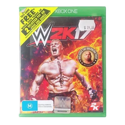 WWE 2K17 Microsoft Xbox One 2016 Complete With Manual PAL • $14.95