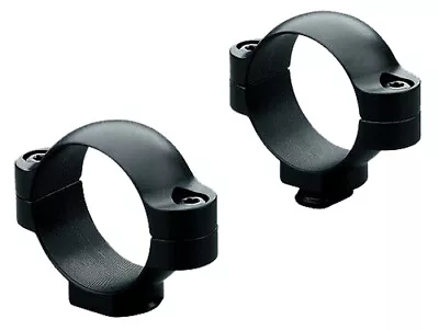 Leupold 49956 STD Rings Ring Set 30mm Diameter Medium Black Matte • $45.95