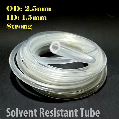 Solvent Resistant Tube 2.5 X 1.5  Mm Strong Ink Line US Seller Printer DX2 Epson • $1.05