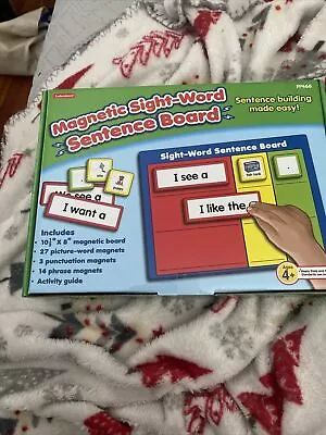 TEACHING Reading LAKESHORE EDUCATIONAL MAGNETIC SIGHT WORD SENTENCE BOARD NEW • $48.89