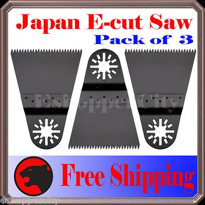 3 Japan Tooth Oscillating Multi Tool Saw Blade For Dremel Multi-Max Craftsman  • $8.95