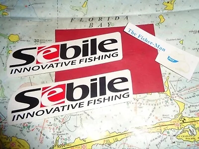 $3.50 • Buy 2 Sebile Innovative Fishing Boat Decals Small Truck Or Boat Sebile Stickers New