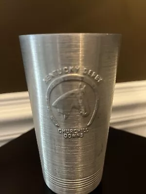 1940 Rare Aluminum Kentucky Derby Mint Julep Churchill Downs Cup Glass • $875
