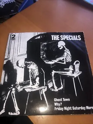 £14.99 • Buy The Specials “Ghost Town” Original 2 Tone 1981 CHS TT17 Two Tone Ska 7” Single