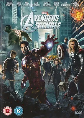Avengers Assemble Marvel - Robert Downey Jr - NEW Region 2 DVD • £3.49