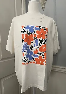 NWT Uniqlo X Marimekko Women's Short Sleeve T-shirt White Size XXL • $32