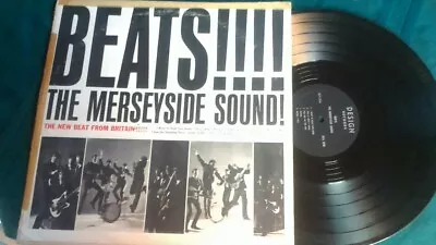 BEATS!!! THE MERSEY SIDE SOUND! 60s INVASION LP DESIGN LABEL Vg • $7.77