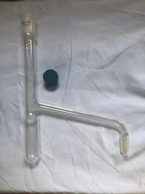 $54.99 • Buy Pyrex Glass Vacuum Distillation Receiver Vessel Lab 24/40 Side Arm Adapter