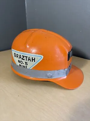 MSA Comfo Cap Vintage Braztah Helper Utah Coal Mine Low Vein Safety Hard Hat • $149.95