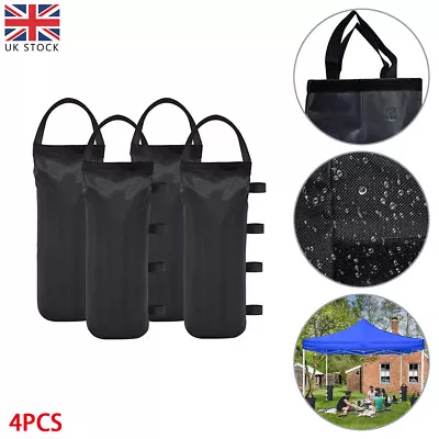 4X Garden Gazebo Foot Leg Feet Weights Sand Water Bags For Marquee Party Tent UK • £13.99