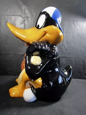 Vintage Looney Tunes Daffy Duck Baseball Cookie Jar   • $44.99