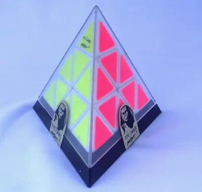 RARE SEALED Pyraminx Pyramid Twisty Puzzle 1981 Meffert Vintage Retro Toy Game • $63.13