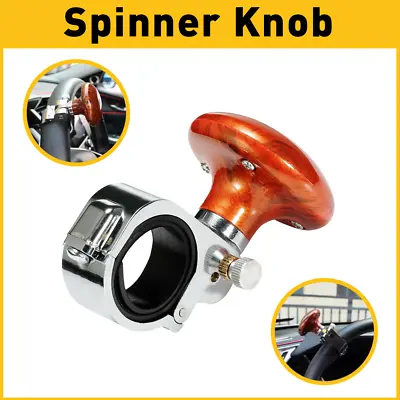Universal Car Truck Steering Wheel Aid Power Handle Assister Spinner Knob Ball • $9.99