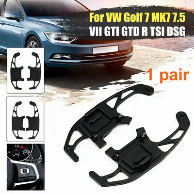 For VW Golf 7 MK7 7.5 VII GTI GTD R Aluminium Alloy Paddle Shift Gear Extension • $25.39