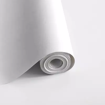 118 X17.7  White Wallpaper White Contact Paper Waterpoof Peel And Stick Wallpape • $9.34