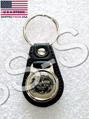 Ford Motor Company Key Fob Ring Chain Car Models A B C F N S T Tt Aa Bb • $12