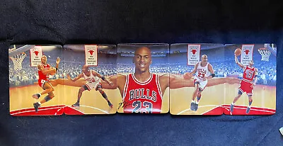 1997 MICHAEL JORDAN  SOARING ABOVE THE REST  5 PLATE COMPLETE SET Chicago Bulls. • $64.99