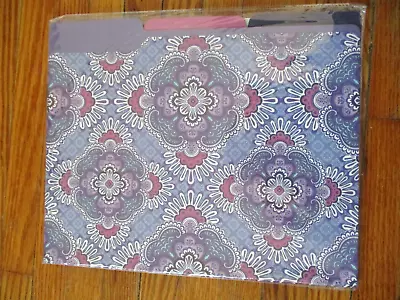 Vera Bradley  Lilac Tapestry  - 6 File Folders W/ Labels. NEW SEALED • $17.50