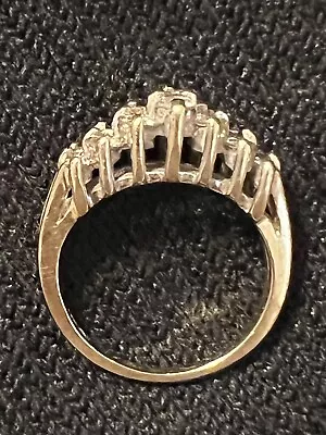 Women’s 14K Yellow Gold Diamond Ring. • $275