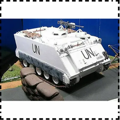 1:25 Scale UN M113 Armored Personnel Carrier DIY Handcraft Paper Model Kit Dz • $7.39