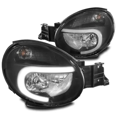 For 02-03 Subaru Impreza Outback RS TS WRX LED Headlights Headlamps Lamps Black • $195.95