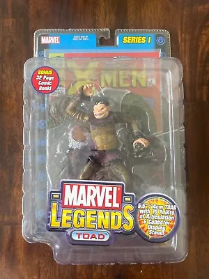 Sealed ToyBiz Marvel Legends Series 1 Toad 6  Action Figure 2002 Comic Xmen • $39.99