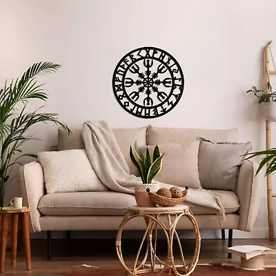 Viking Compass Decor Metal Wall Art Metal Wall Decor Home Decor Wall Art • $99.90