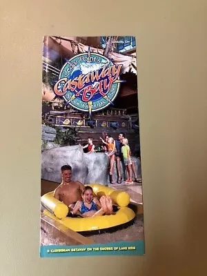 Cedar Point Ohio Castaway Bay Amusement Waterpark Brochure Guide Sandusky • $1.49