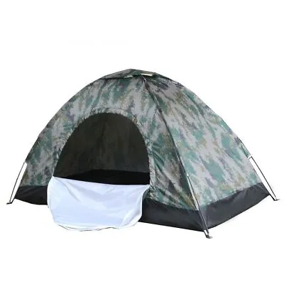 Portable 2-4 Person Camping Tent Pop Up Beach Tent Instant Sun Shade Shelter • $24.49